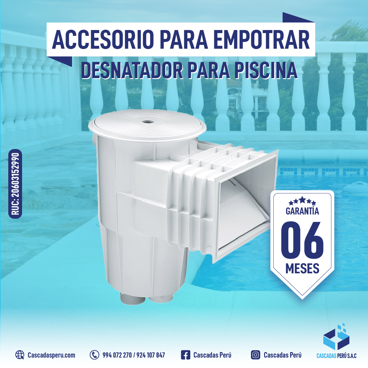 ACCESORIOS DE PISCINA